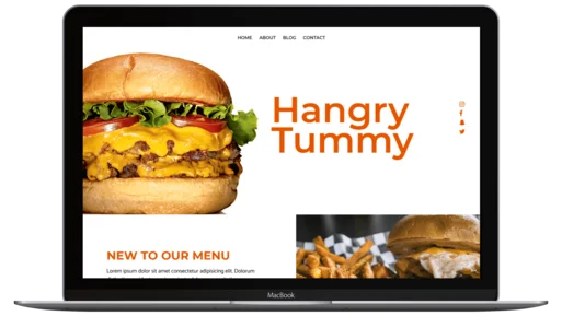 Screenshot of the Hangry Tummy project